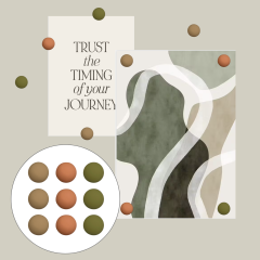 Ronde magneetjes - set van 9