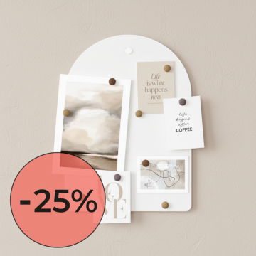 Magneetbord ROMY | 50x35cm Wit